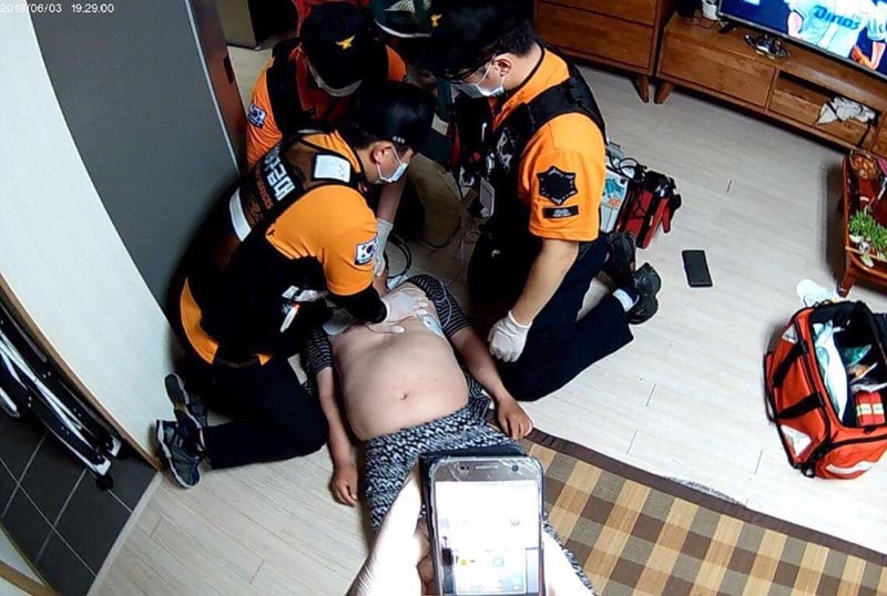 성남소방서, Team CPR로 50대 가장 살려!