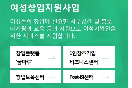 경기도일자리재단, 여성창업보육센터 신규 입주기업 모집