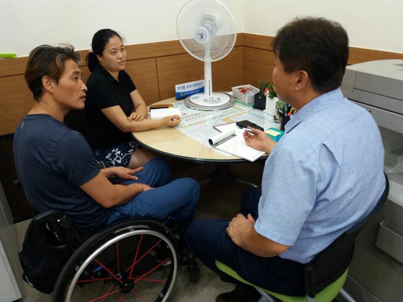 성수석의원,이천상담소에서 이천시장배 장애인 생활체육 배드민턴대회 행사참석
