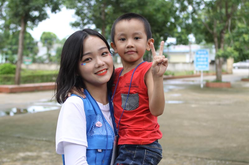 수정청소년수련관 베트남 꽝로이 초등학교에 지구촌 문화의집 20호 설치