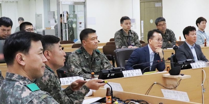정승현의원,예비군 훈련장 개방을위한 민,관,군 협의회개최