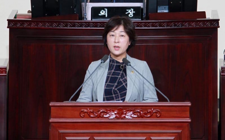 김경희의원, 사립학교 보조금과 불합리한 교육청 금고약정 질타