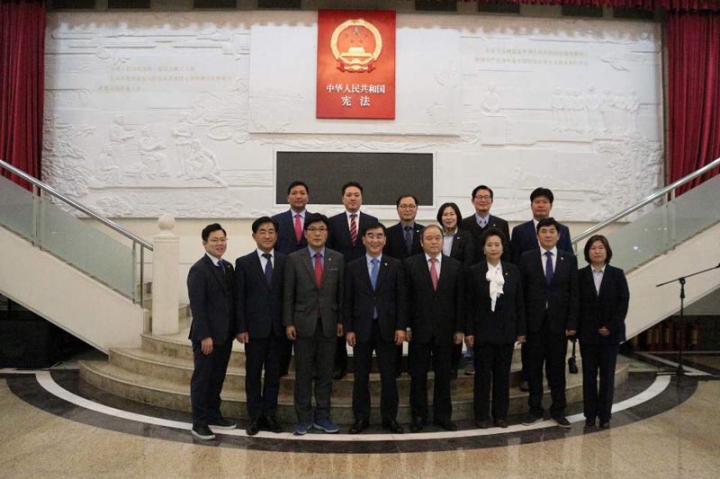 친선의원 연맹 중국 광둥성 인민대표대회 교류협력방안관련