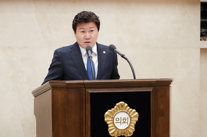 용인시의회 김진석 의원, 5분 자유발언 - SK하이닉스 반도체특화 클러스