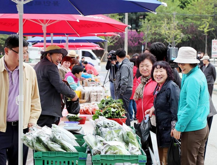 기흥역 로컬푸드 직거래장터 참여 농가 모집