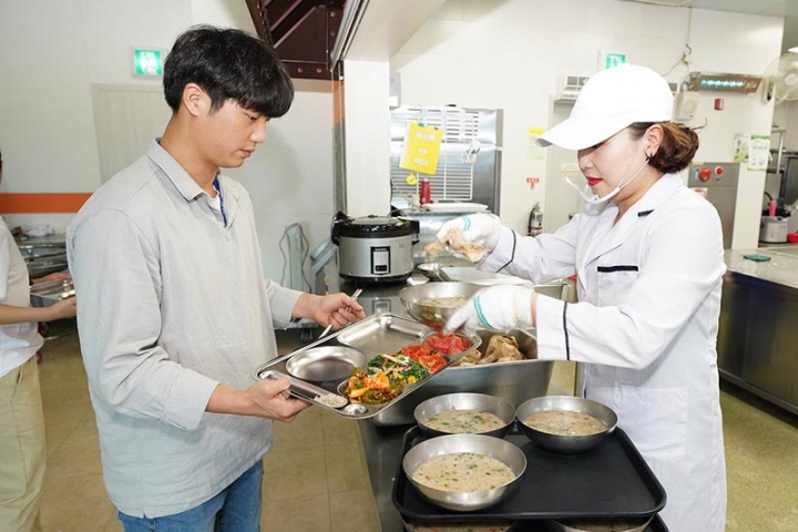광주시청 구내식당 송림홀, ‘Eco-friday’ 친환경 로컬푸드 식단 운영
