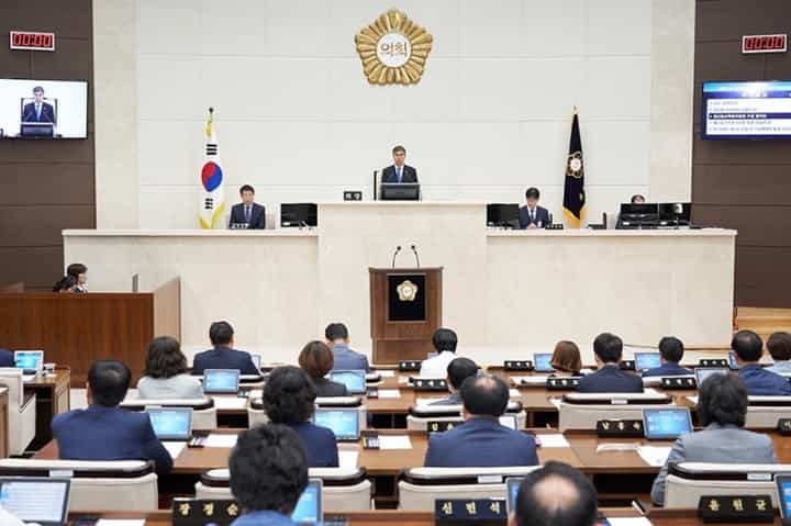 용인시의회, 제235회 임시회 개회