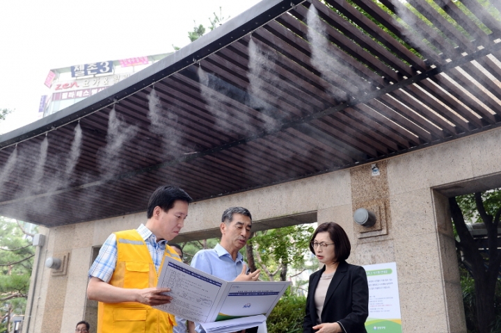 은수미 성남시장, 시민안전 위한 폭염 대응 체제 점검 나서