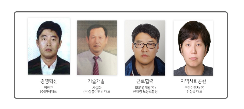 용인시, 4개 부문 산업평화대상 수상자 선정