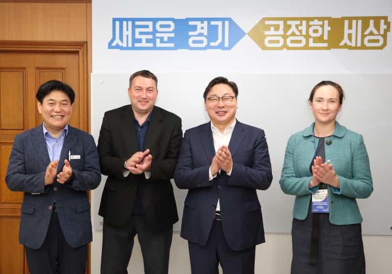 러시아 사할린주 보건부 대표단 경기도 방문