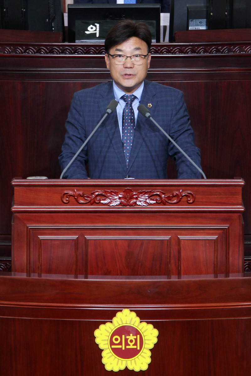 최만식 도의원,‘경기도 마을정책플랫폼’관련 5분발언