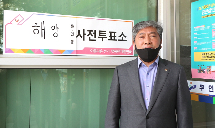 송한준 의장, 코로나19 걱정없는 사전투표 참여 독려
