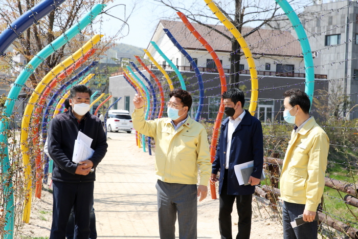 엄태준 이천시장, 이천도자예술마을(예스파크) 활성화사업 점검