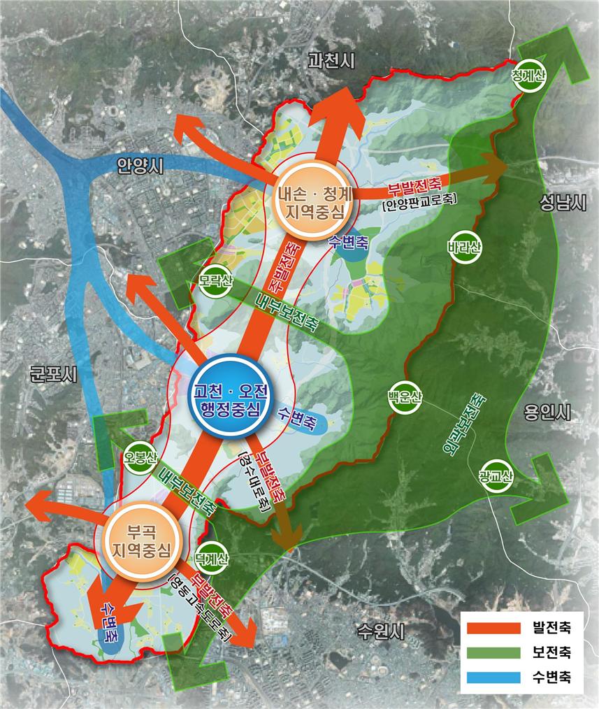도, 2035년 의왕 도시기본계획 승인…인구 22만 2천명 목표