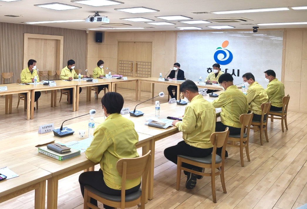 김상호 하남시장, “코로나19 지역확산 차단 총력”