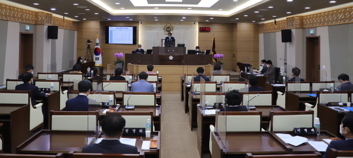제219회 평택시의회 제2차 정례회 제2차 본회의 개최