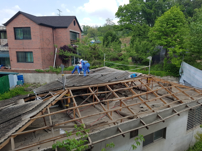 하남시, 노후 슬레이트 철거・지붕 개량비용 지원