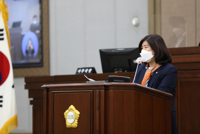 수원시의회 조미옥 의원, 입북동 슬럼화 우려… 대책 마련해야