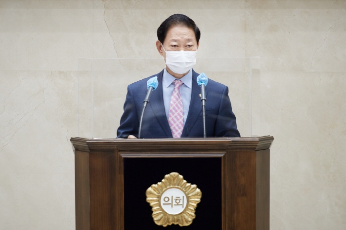용인시의회 윤재영 의원, 5분 자유발언