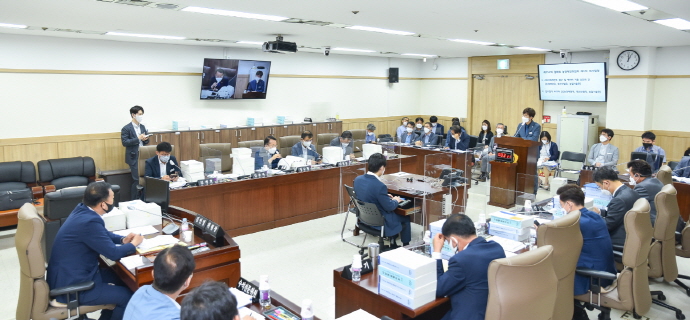 경기도의회 농정해양위원회, 2020년도 결산 및 예비비 지출 승인