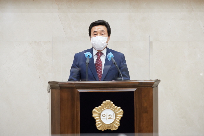 용인시의회 윤환 의원, 5분 자유발언