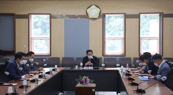 평택시의회 이병배 의원, 인사운영 관련 간담회 개최