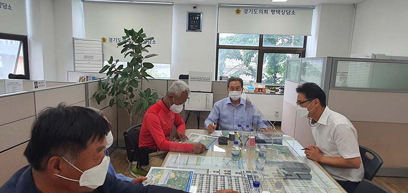 오명근 의원, 도시가스 배관망사업 반영 관련 정담회 개최