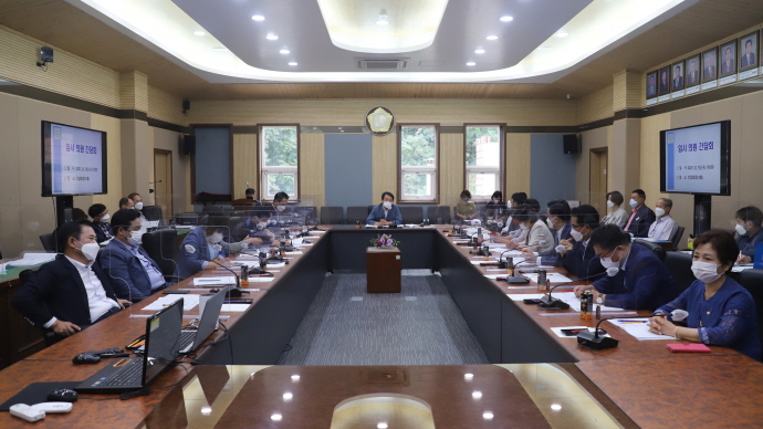평택시의회, 8월 중 임시 의원 간담회 개최