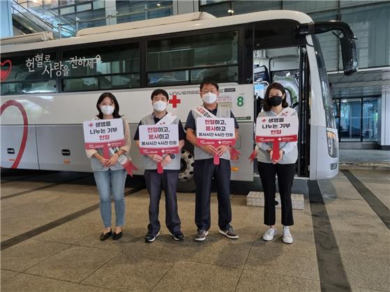 성남산업진흥원, 코로나19 혈액 수급난 극복을 위한 ‘성남시 시민헌혈’ 봉사
