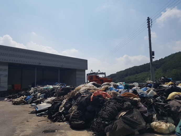 모현읍, 방치된 영농폐기물 50톤 일제 수거 나서