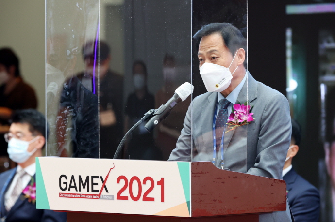 장현국 의장, 25일 ‘GAMEX(치과기자재전시회) 2021 개회식’ 참