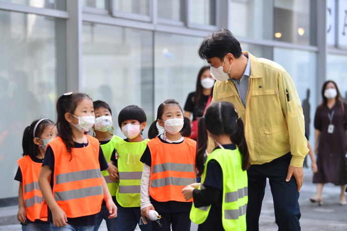 김상호 하남시장, 어린이 환경교육 프로그램 ‘하남초록예술창작소’ 함께 해