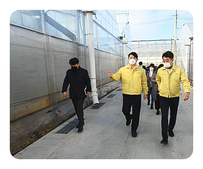 이한규 부지사, 농촌 외국인노동자 등 주거취약계층 한파피해 예방 점검