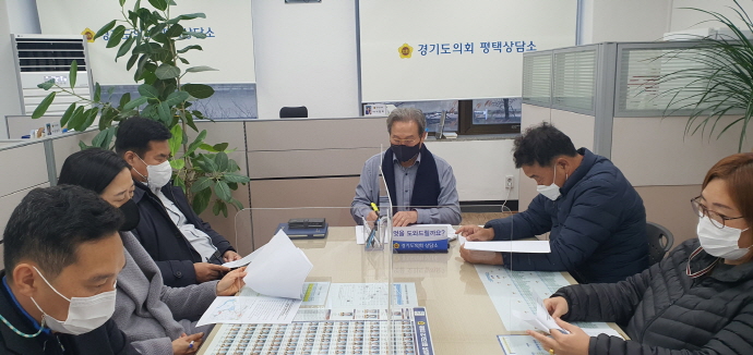 경기도의회 오명근 의원, 평택 고평지구 내 학생 배치 관련 정담회 개최