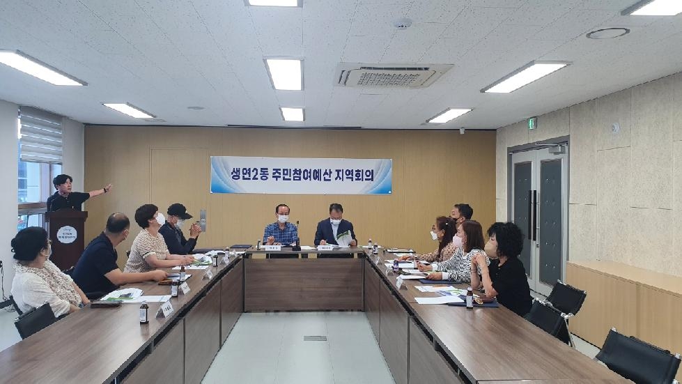 동두천시 생연2동, 주민참여예산 제1차 지역회의 개최