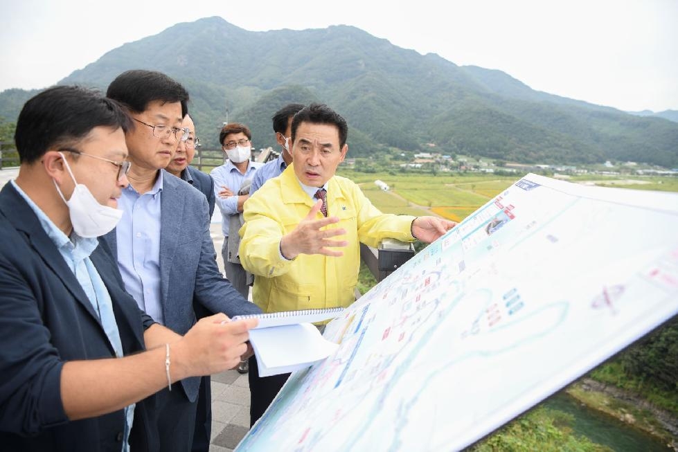 백영현 포천시장, 포천 한탄강 종합발전 계획 검토를 위한 현장 시찰