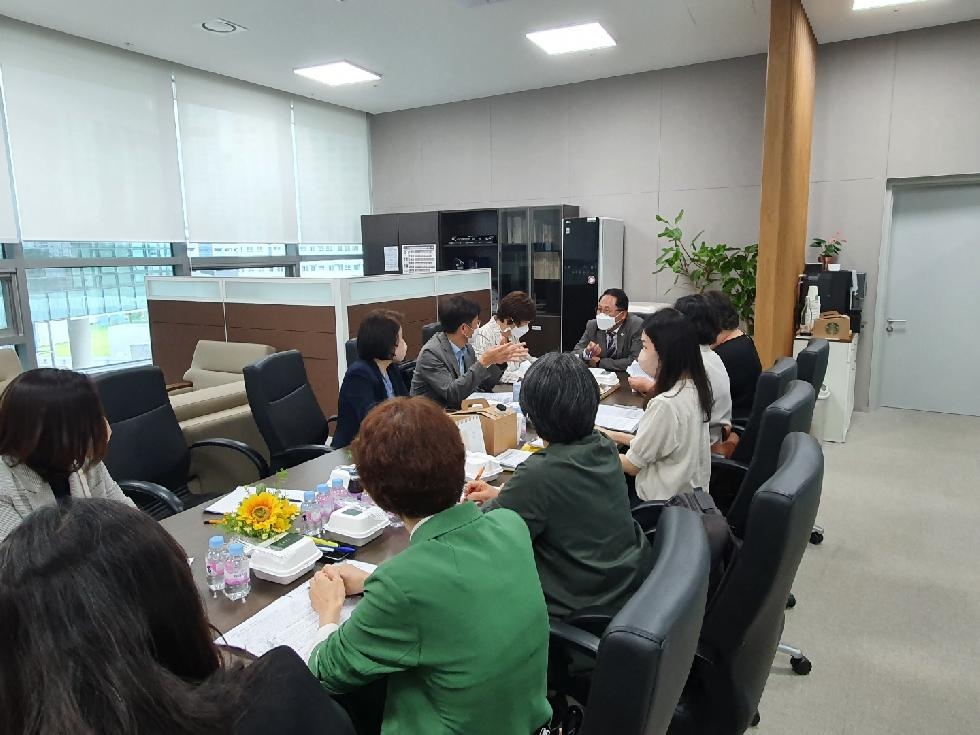 경기도의회 안광률 의원, 학교급식실 안전점검 관련 정담회 개최