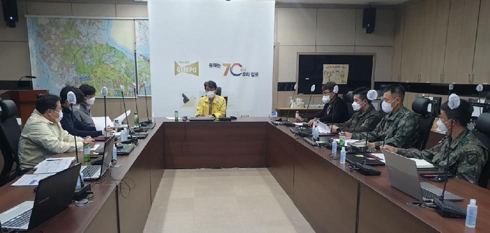 김포시, 겨울철 재난 시 군부대 인력 100명 지원체계 구축