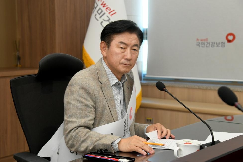 김동근 의정부시장,  국민건강보험공단 의정부지사 일일명예지사장 수행