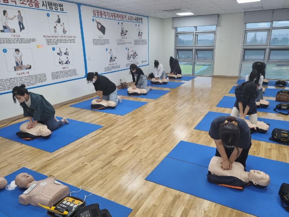 안산시 단원보건소, 심폐소생술 상설교육장 3년 만에 운영 재개