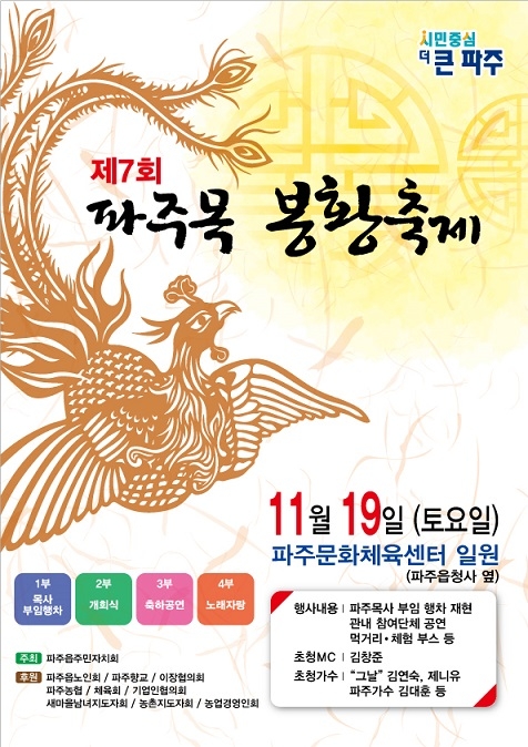 제7회 파주목 봉황축제 개최...전통과 화합의 장