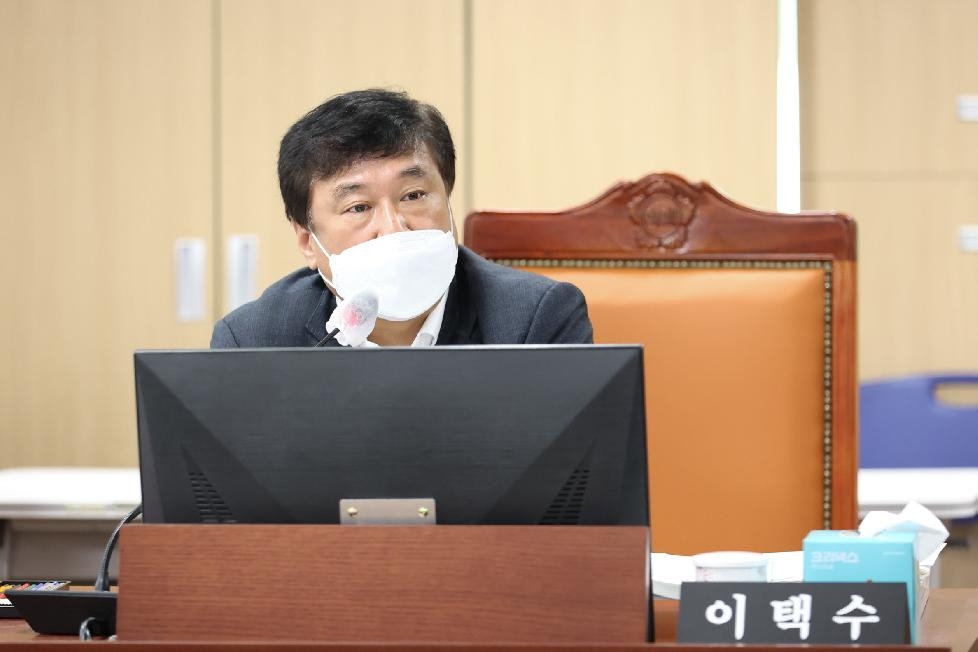 경기도의회 이택수 의원, 절반 깎인 숨터 조성비 증액 촉구