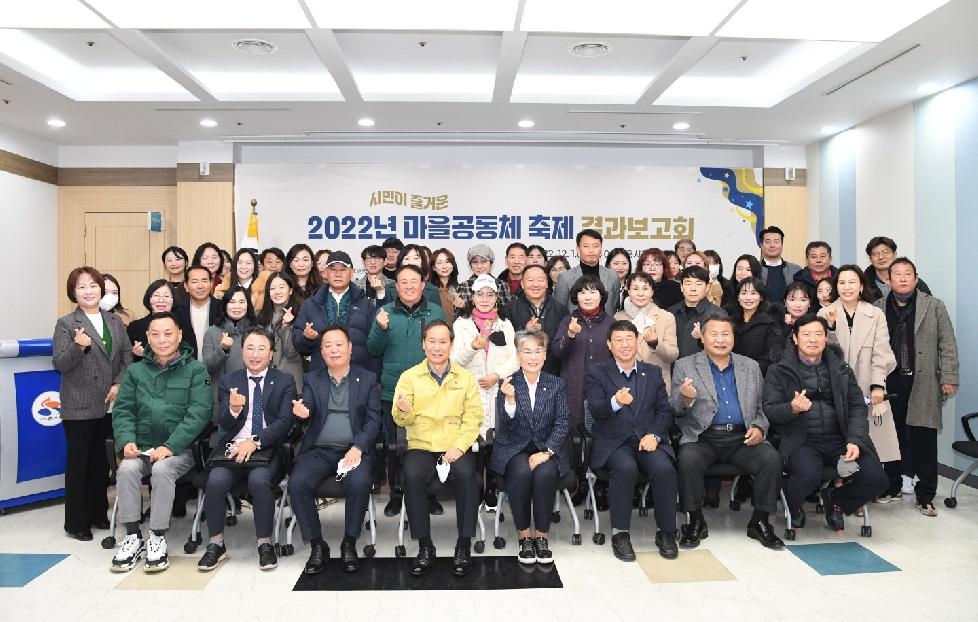 ‘시민이 즐거운 시흥 마을축제’  시흥시, 2022년 마을공동체 축제 결