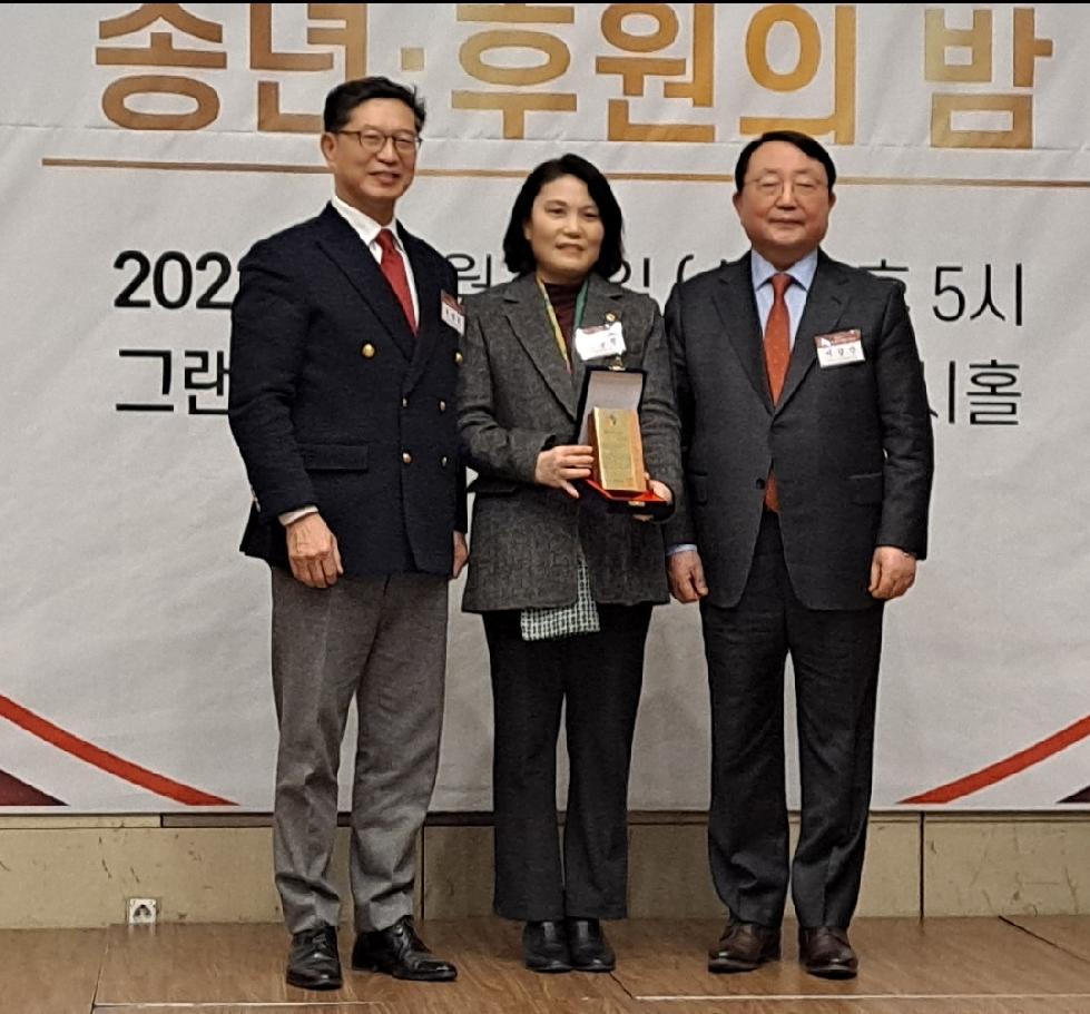 서울시의회 박춘선 시의원, ‘2022년 올해의 인물, 좋은 광역의원상’ 