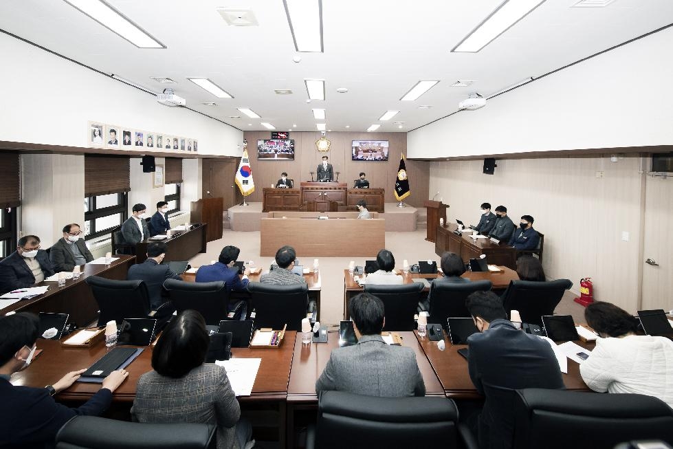 김포시의회, 제221회 정례회 3차 본회의 개최...2022년 회기 마무