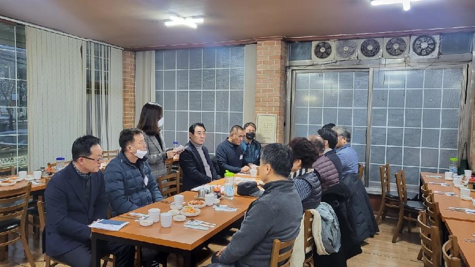 백영현 포천시장, 선단동 주민과의 ‘공감·소통 조찬 간담회’개최