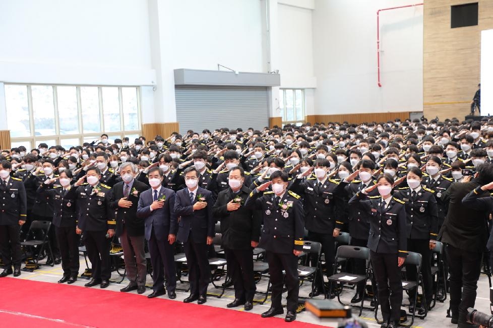 경기도의회 안계일 의원, 2022년 신규 소방공무원 임용식 참석