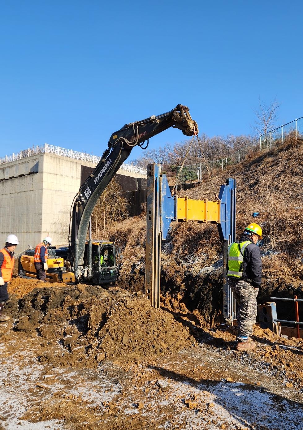 인천 연수구, 설 연휴 대비 도시개발구역 현장 안전 점검 완료