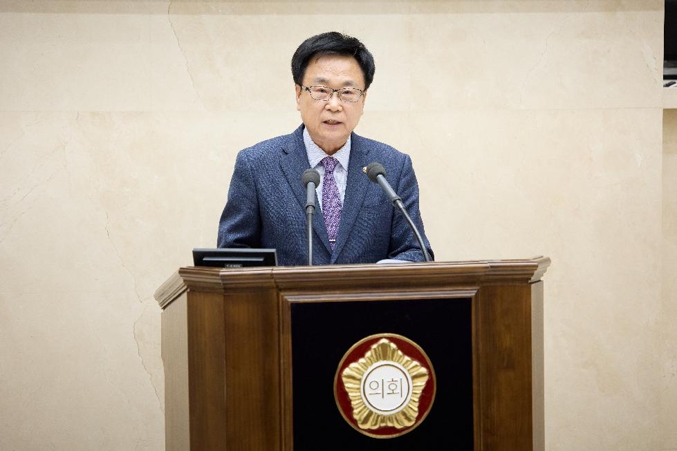 용인시의회 김영식 의원, 장기 미집행 도로에 대한 대책 마련과 농촌 취락지역 도시가스 연결