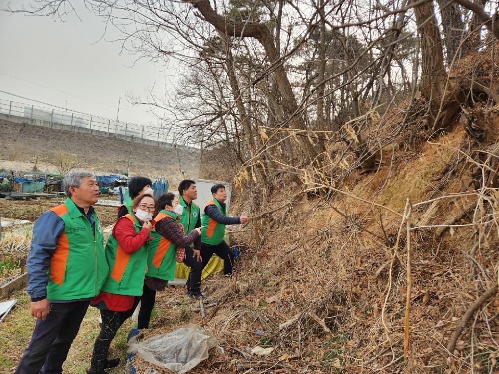 시흥시 신현동, 안전한 동네 가꿀 자율방재단 해빙기 취약지역 예찰